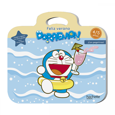 Cuaderno Doraemon Feliz Verano 4-5 años