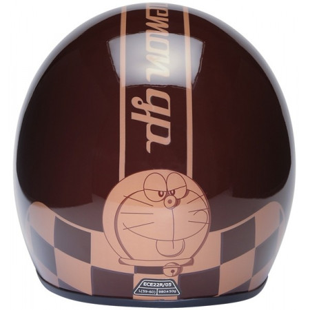 Casco de moto  de Doraemon diseño GP