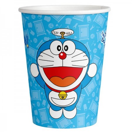 8 Vasos de fiesta Doraemon