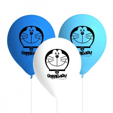 8 Balões Doraemon
