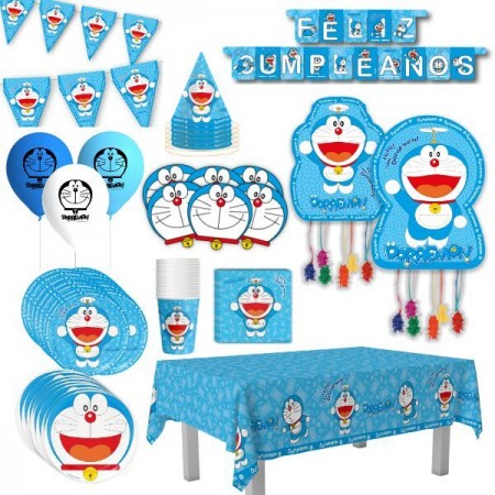 Conjunto Festa Doraemon XL