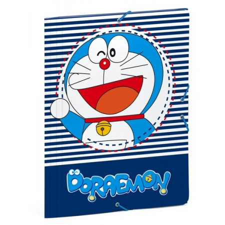 Carpeta folio color azul Doraemon