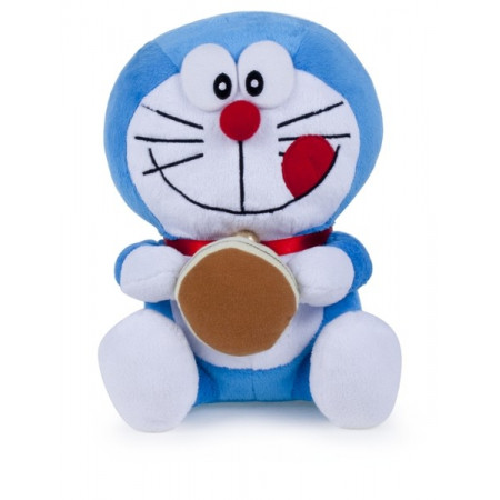 Peluche velboa 25 cm Doraemon Dorayaki