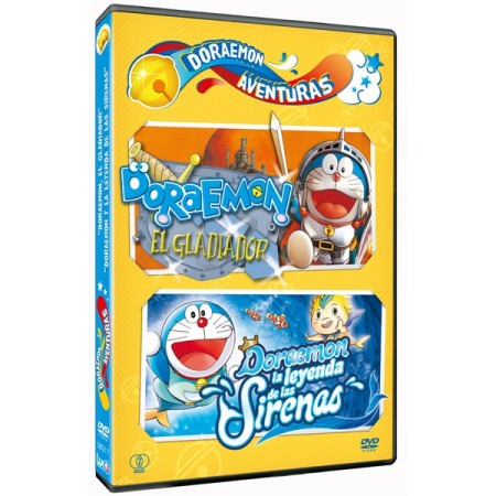 Pack DVD Doraemon Aventuras 2