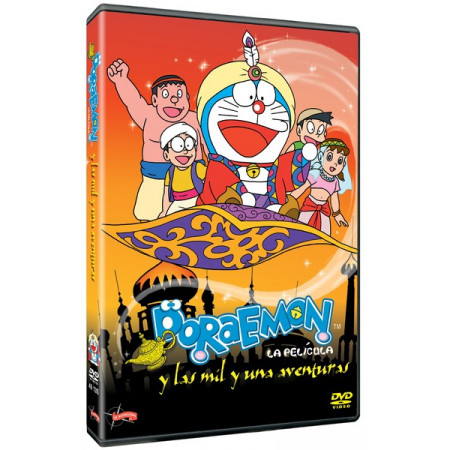 DVD Doraemon y las mil y una aventuras