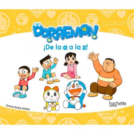 Libro Actividades Doraemon La A a la Z